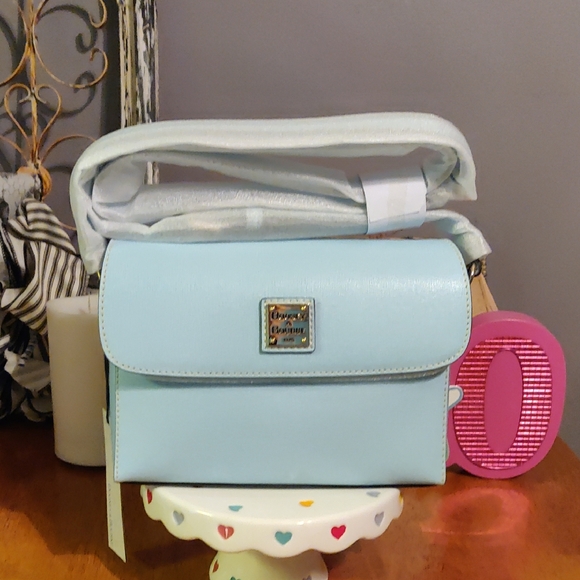 Dooney & Bourke Handbags - Dooney & Bourke Sky Blue Crossbody Bag